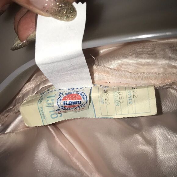 Vintage Pinup Union Made Dance Allure Made In USA Women Dress Size M - Picture 8 of 9